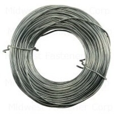 Midwest Fastener Wire, 150 ft L, Steel, Galvanized, 20 ga 23564